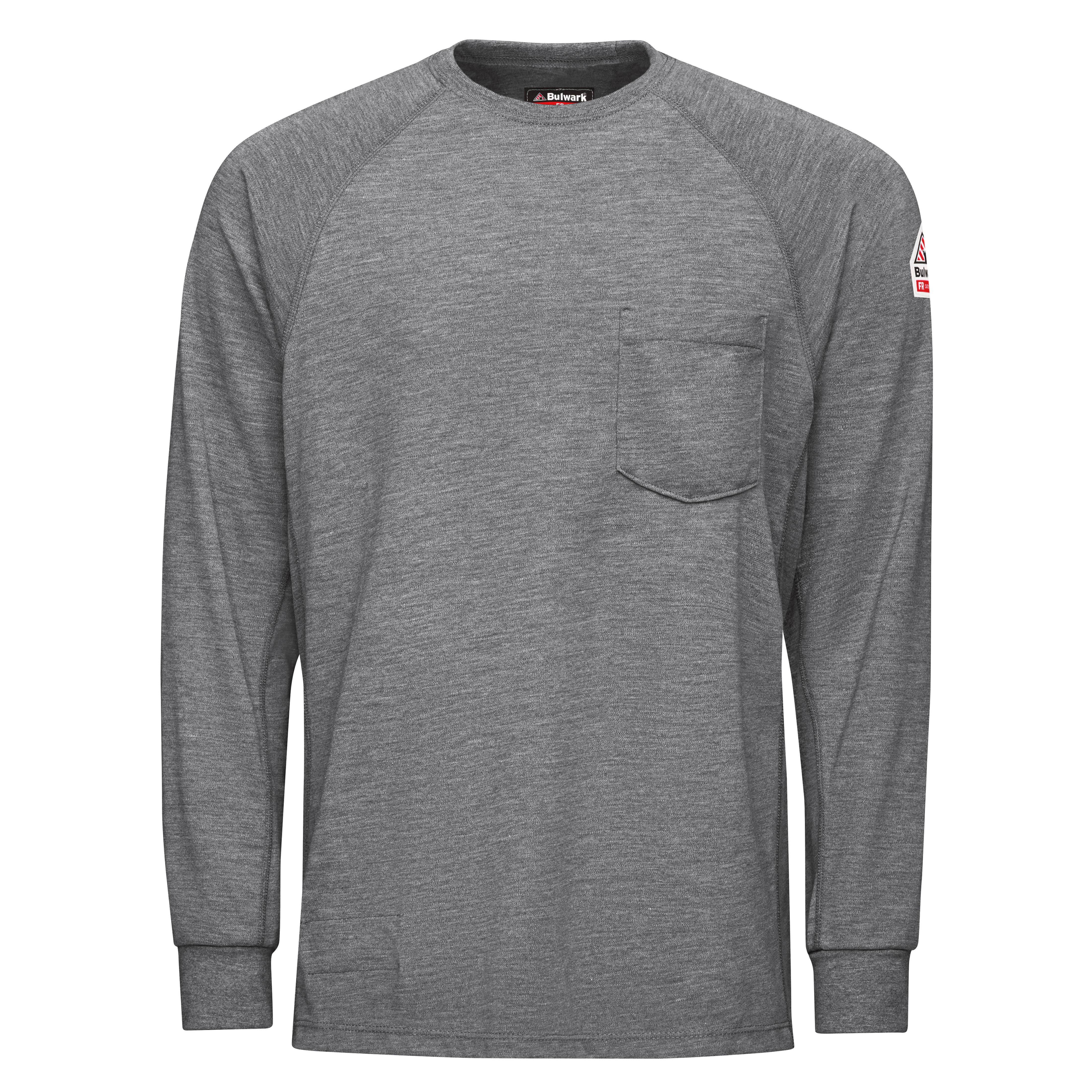 Bulwark® Men's Long Sleeve Performance T-Shirt - Cooltouch® 2 / SMT2GY