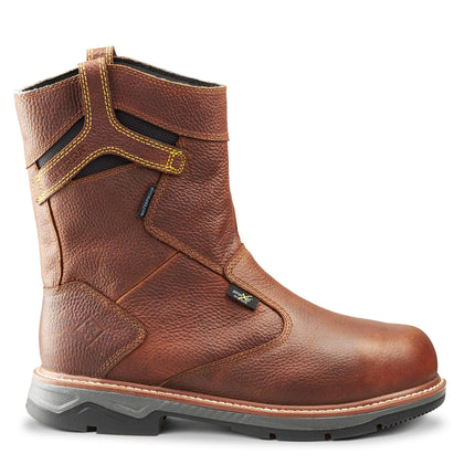 Terra® Men's Terra Patton Wellington Waterproof Aluminum Toe Pull-On Safety Work Boot with Internal Met Guard / 4TCCBN