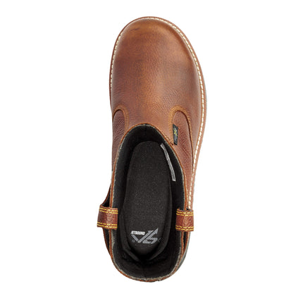 Terra® Men's Terra Patton Wellington Waterproof Aluminum Toe Pull-On Safety Work Boot with Internal Met Guard / 4TCCBN