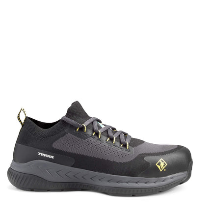 Terra® Men's Terra Eclipse Composite Toe Athletic Safety Work Shoe / 4T8NBY