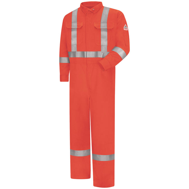 Bulwark® Men's Premium Coverall with Reflective Trim / CTBBOR