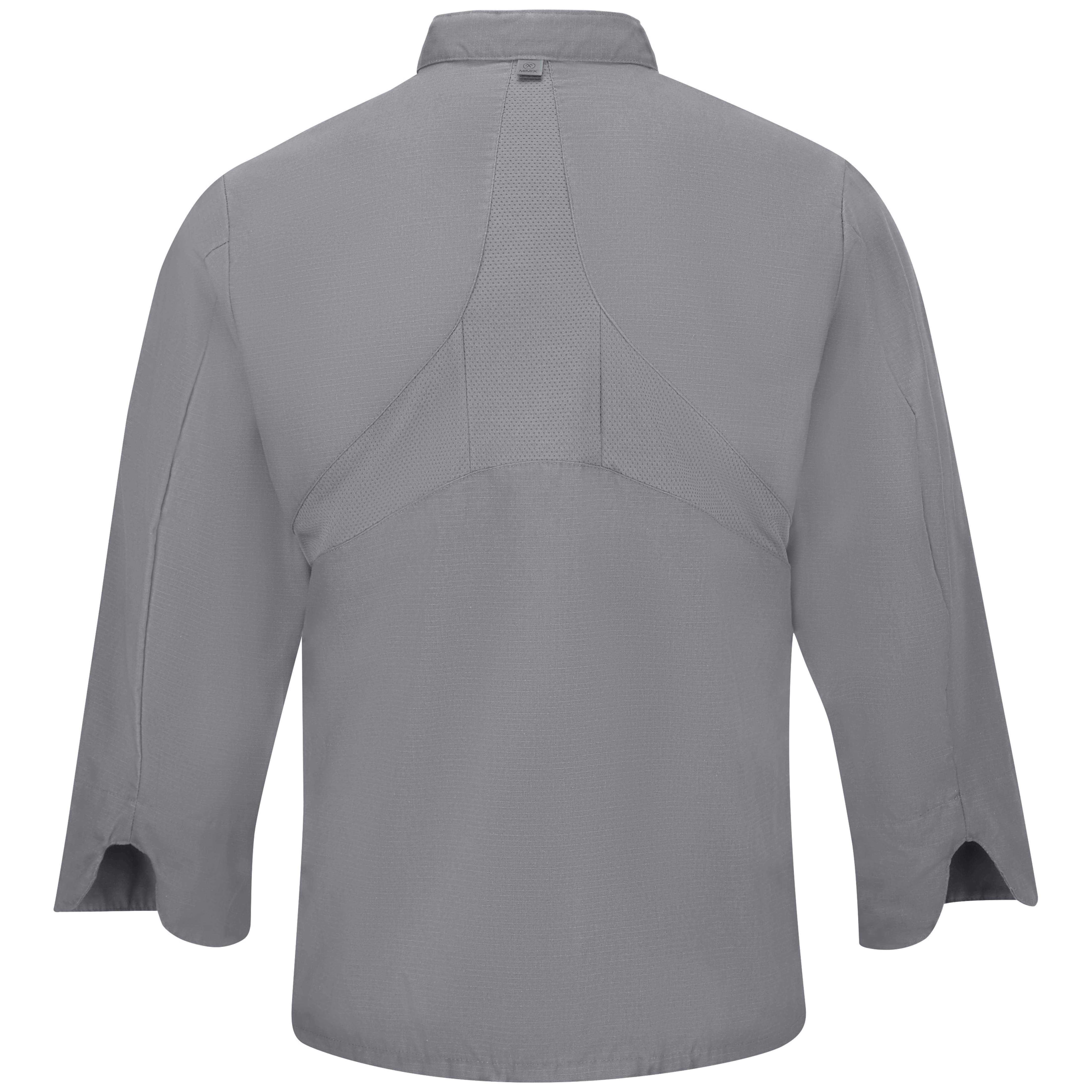 Red Kap® Men's Chef Coat with OilBlok + MIMIX® / 042XGY
