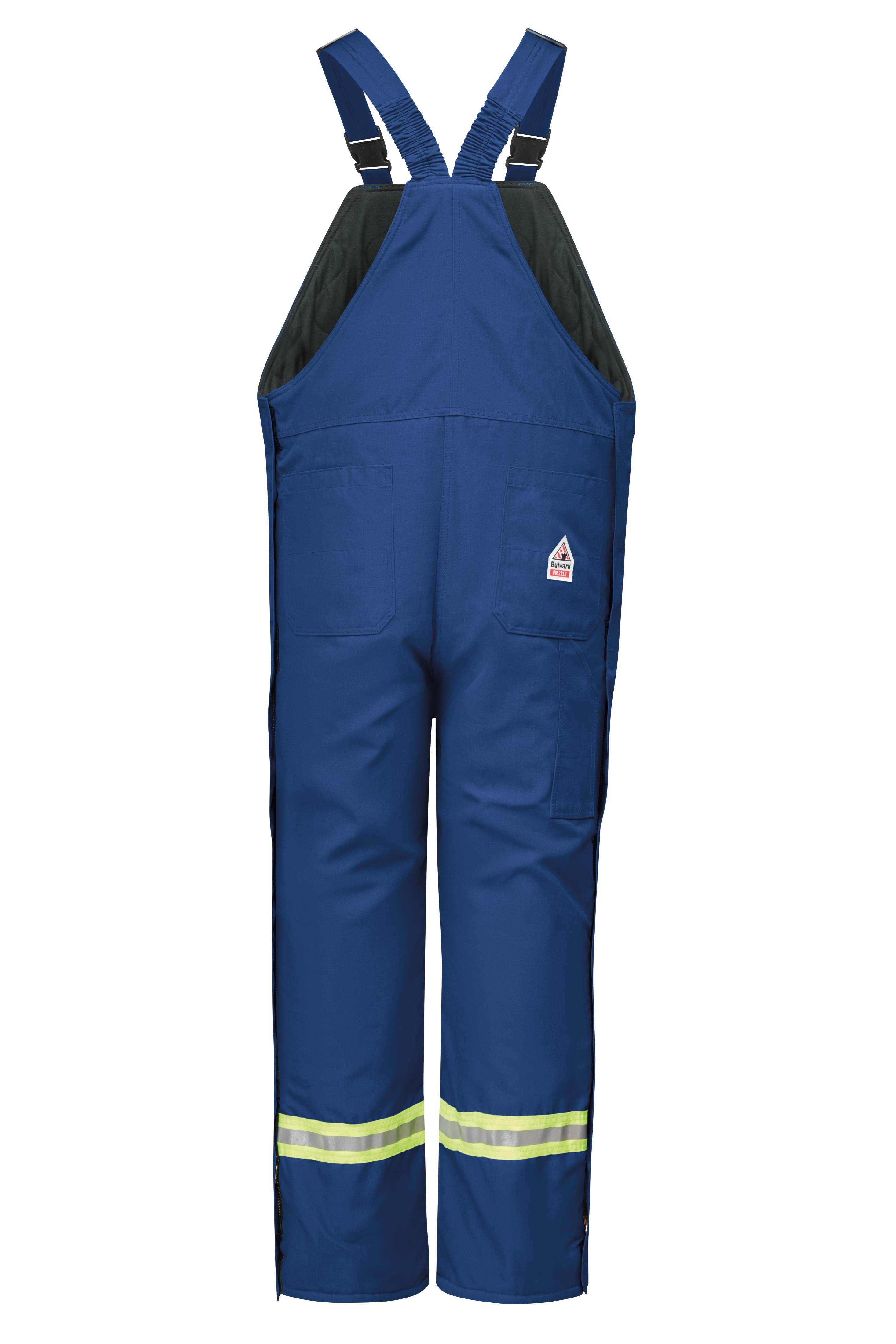 Bulwark® Men's Lightweight Nomex FR Water Repellent Deluxe Insulated Bib Overall / BNNTRB