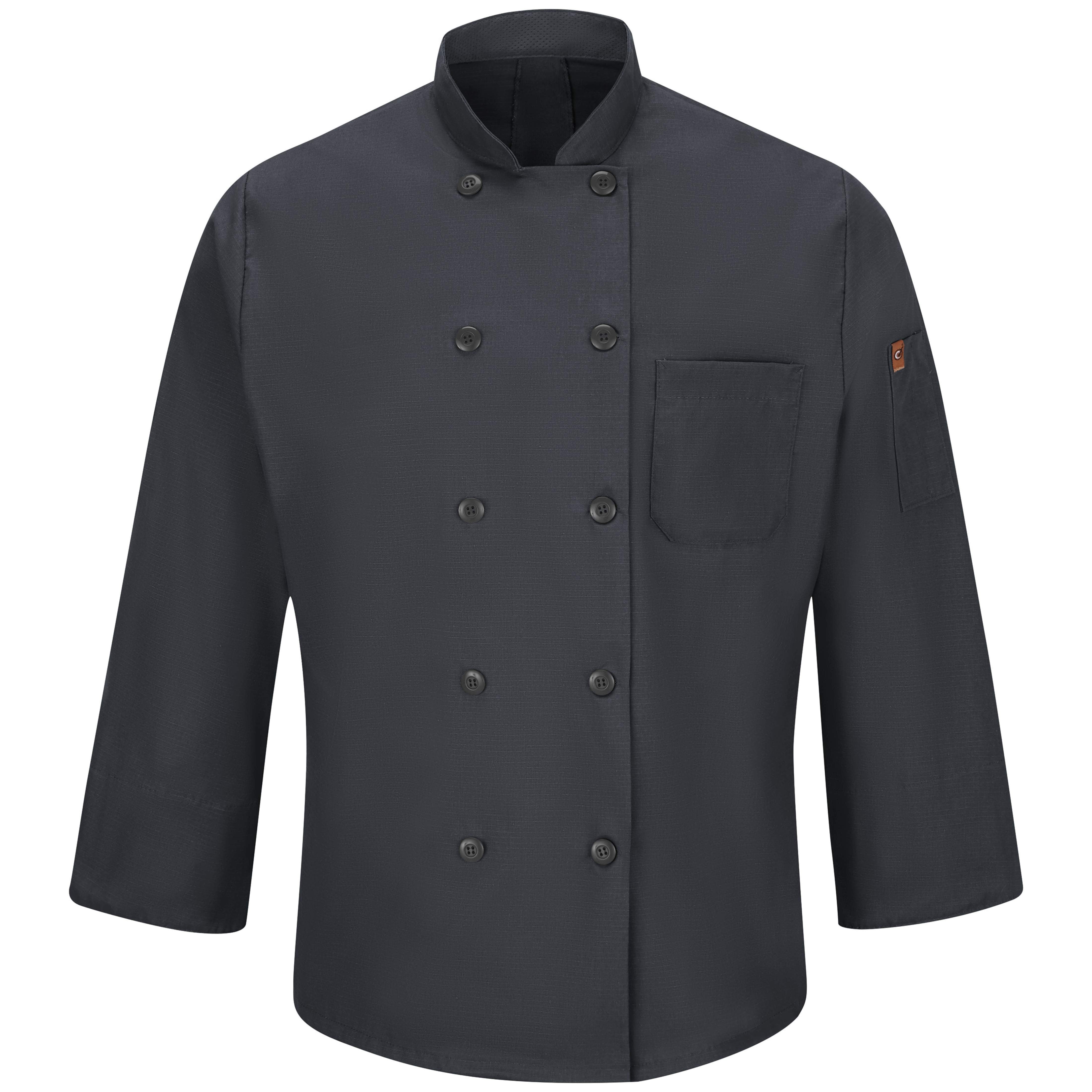 Red Kap® Men's Chef Coat with OilBlok + MIMIX® / 042XCH