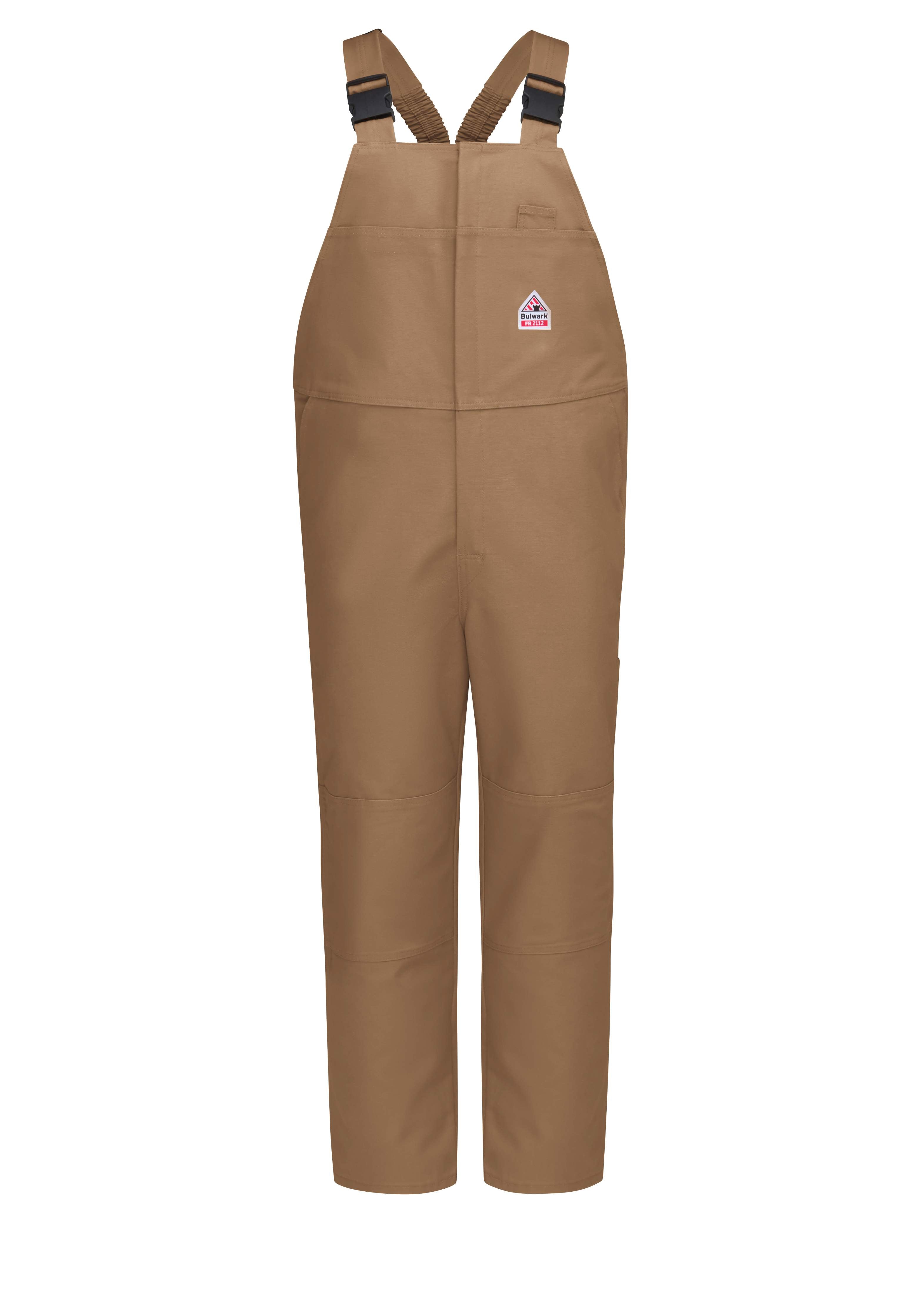 Bulwark® Men's Heavyweight  Excel FR® ComforTouch® Unlined Duck Bib Overall / BLF8BD