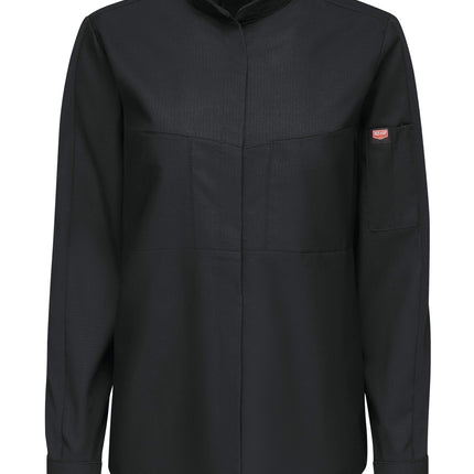 Red Kap® Women's Long Sleeve Performance Pro+ Work Shirt with OilBlok + MIMIX® / SX35BK