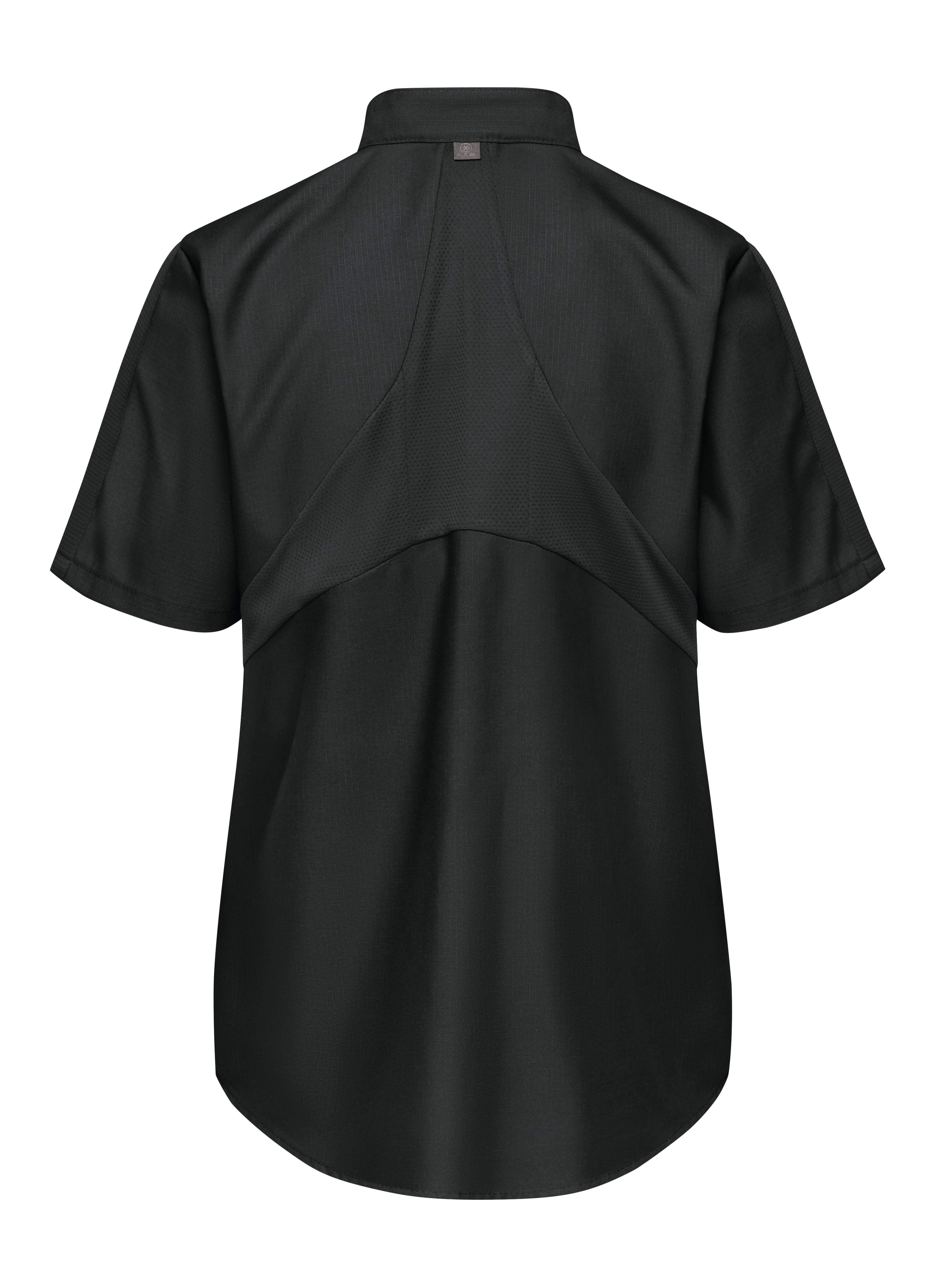 Red Kap® Women's Short Sleeve Performance Pro+ Work Shirt with OilBlok + MIMIX® / SX45BK