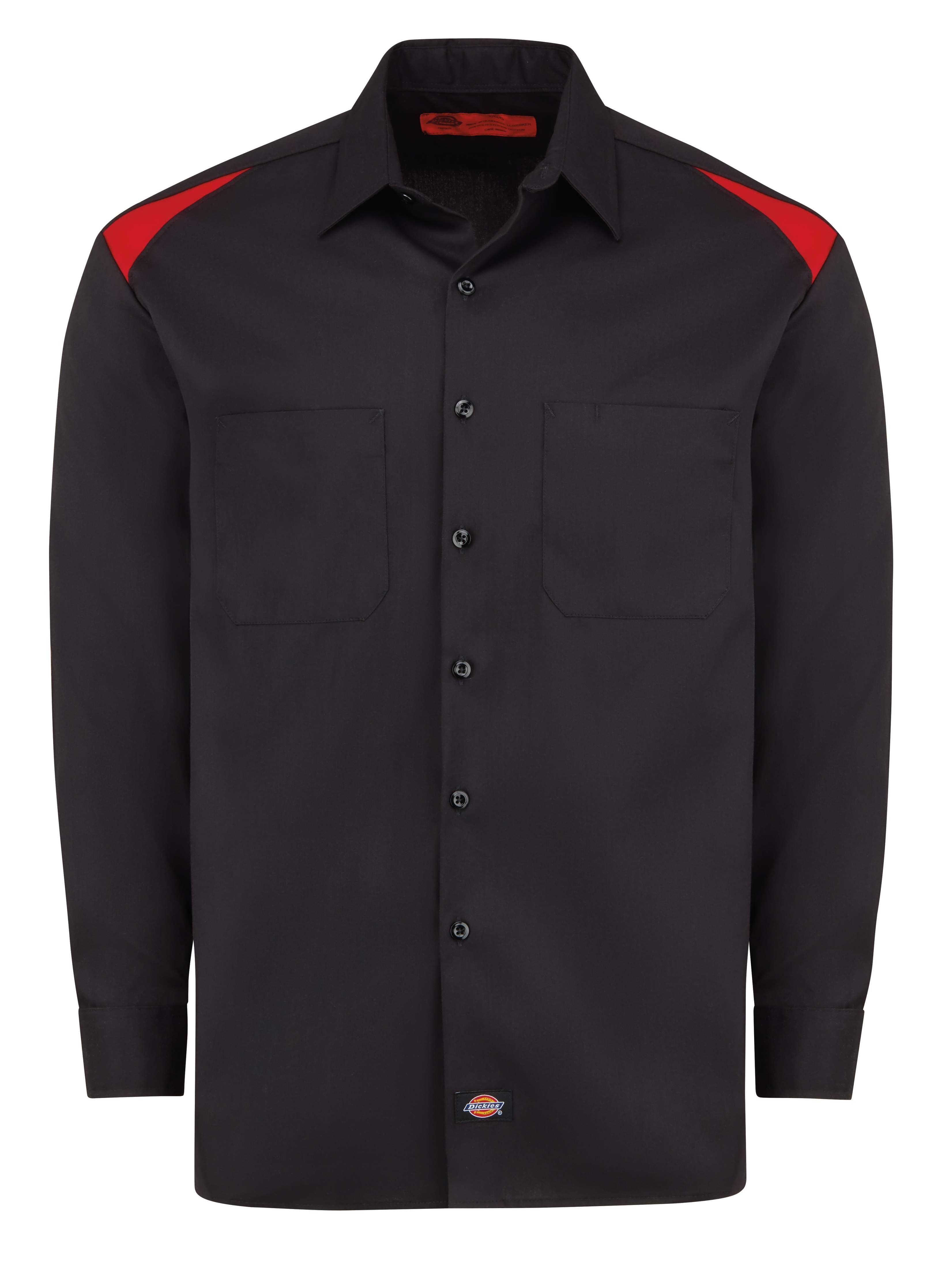 Dickies® Men's Performance Long-Sleeve Team Shirt / 6605BR