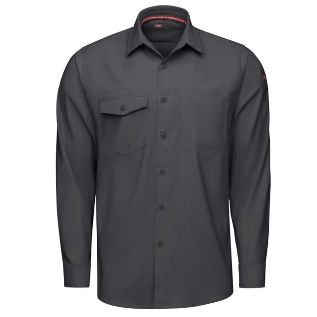 Red Kap® Men's Cooling Long Sleeve Work Shirt / TSM4CN