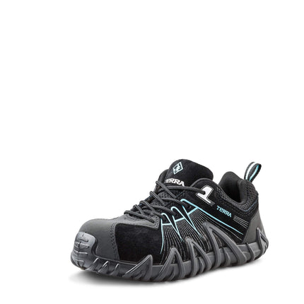 Terra® Women's Terra Spider X Low Composite Toe Athletic Safety Work Shoe / 4NPWBA