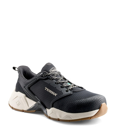 Terra® Men's Terra Vector Composite Toe Athletic Safety Work Shoe / 1298BW