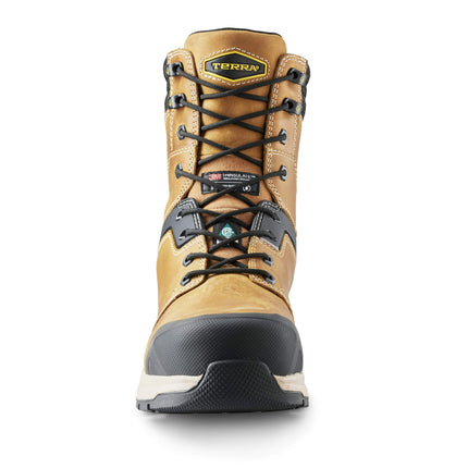 Terra® Men's Terra Carbine 8" Waterproof Composite Toe Safety Work Boot / 4TCRWT