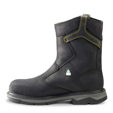Terra® Men's Terra Patton Wellington Waterproof Aluminum Toe Pull-On Safety Work Boot / 4TCBBK