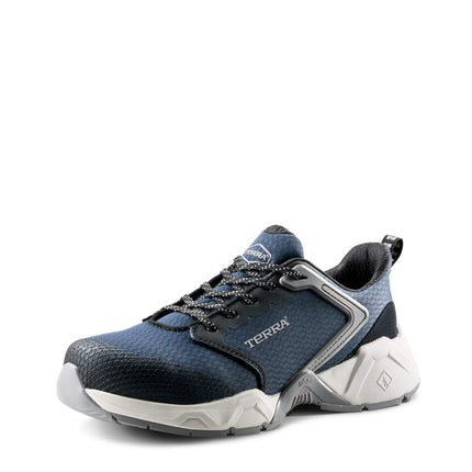 Terra® Men's Terra Vector Composite Toe Athletic Safety Work Shoe / 1276NV