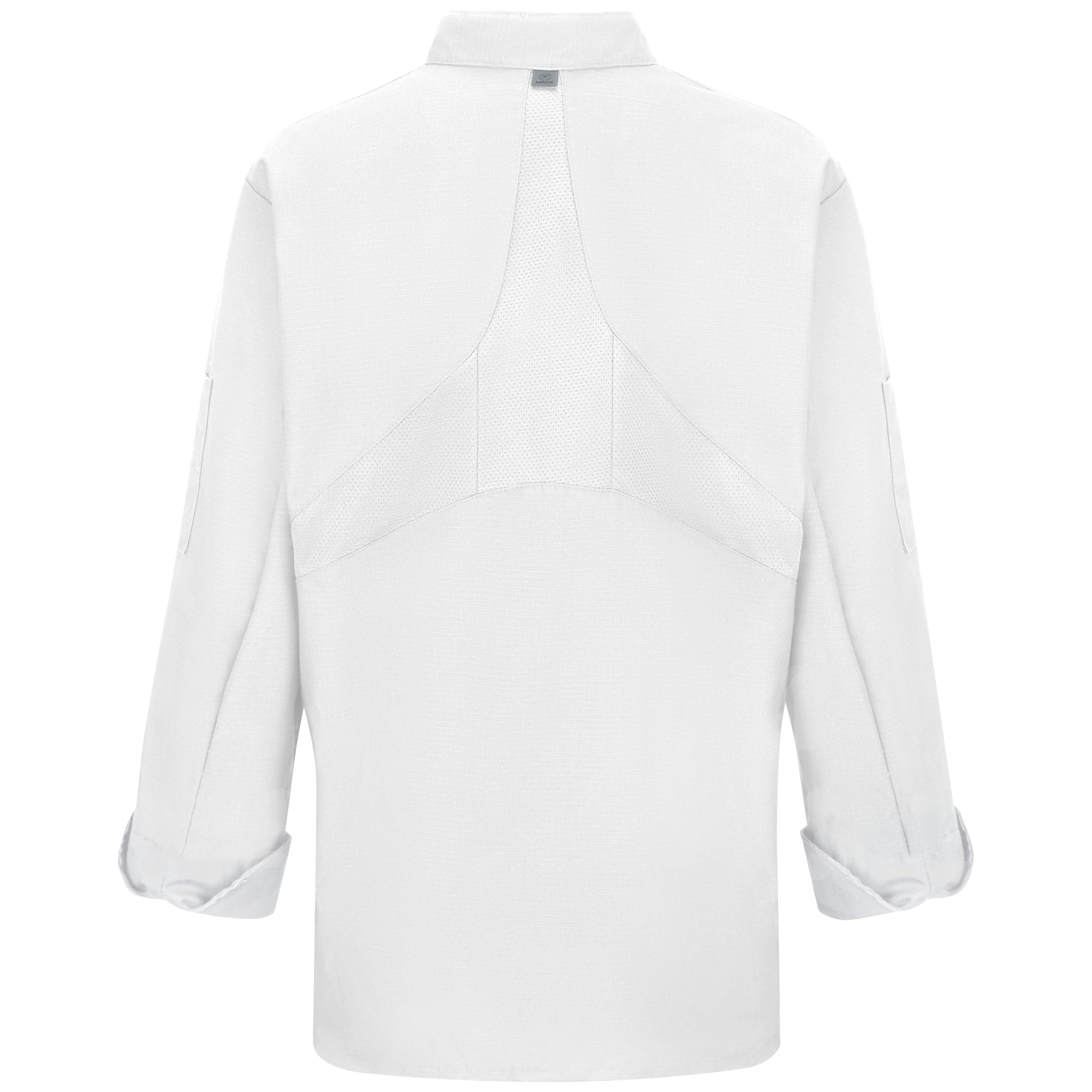 Red Kap® Women's Chef Coat with OilBlok + MIMIX® / 041XWH