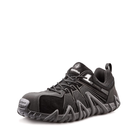 Terra® Men's Terra Spider X Low Composite Toe Athletic Safety Work Shoe / 4NPZBG