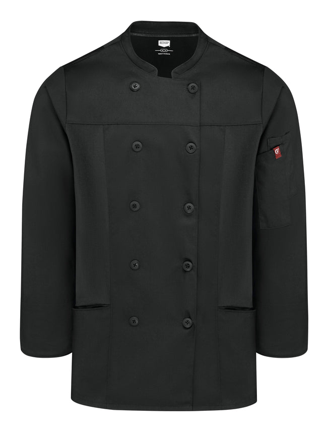 Red Kap® Women's Deluxe Airflow Chef Coat / 053WBK