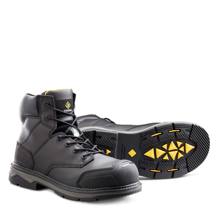 Terra® Men's Terra Patton 6" Aluminum Toe Safety Work Boot / 4NS6BK