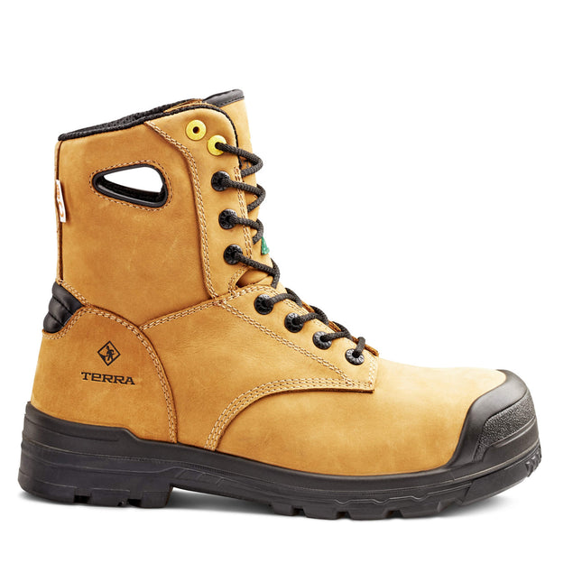 Terra® Men's Terra Argo 8" Composite Toe Safety Work Boot / 2974TN