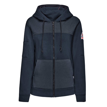 Bulwark® Women’s FR Full Zip Hoodie with Face Mask / SMM7NV