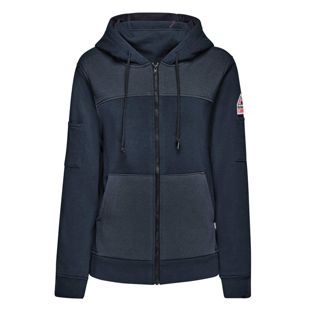 Bulwark® Women’s FR Full Zip Hoodie with Face Mask / SMM7NV