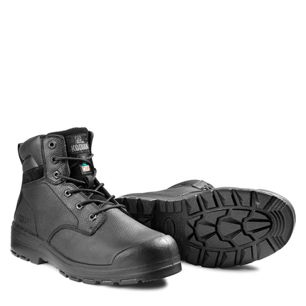 Kodiak® Men's Kodiak Greb 6" Steel Toe Safety Work Boot / 4TH4BK
