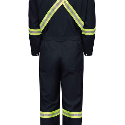 Bulwark® Men's Midweight Nomex FR Premium Coverall with Reflective Trim / CNBTNV