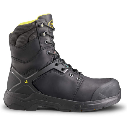Terra® Men's Terra Carbine 8" Waterproof Composite Toe Safety Work Boot / 4TCRBK