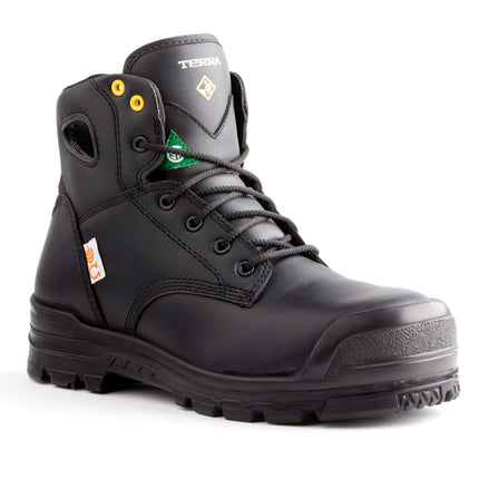 Terra® Men's Terra Baron 6" Composite Toe Safety Work Boot / 2925BK