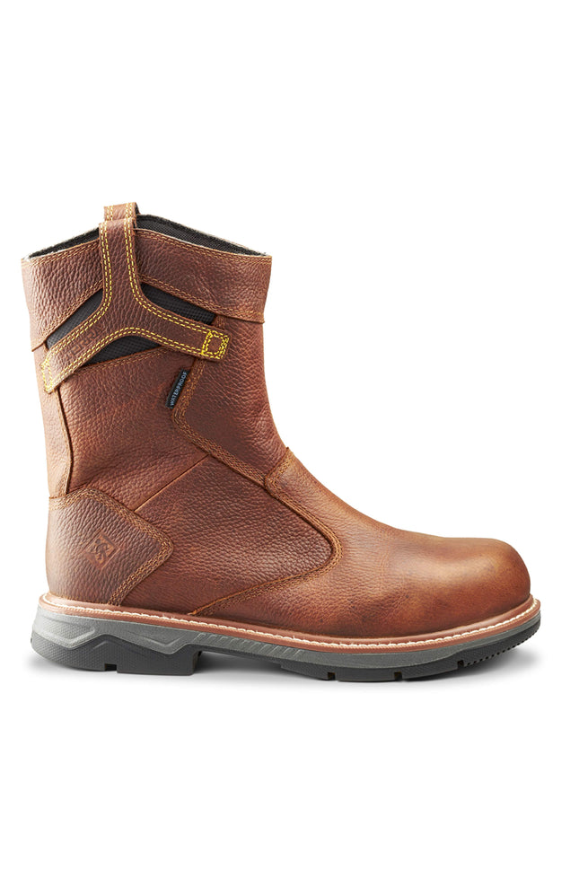 Terra® Men's Terra Patton Wellington Waterproof Aluminum Toe Pull-On Safety Work Boot / 4TCBBN