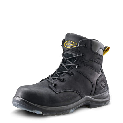 Terra® Men's Terra Byrne 6" Waterproof Composite Toe Safety Work Boot / 839BBK