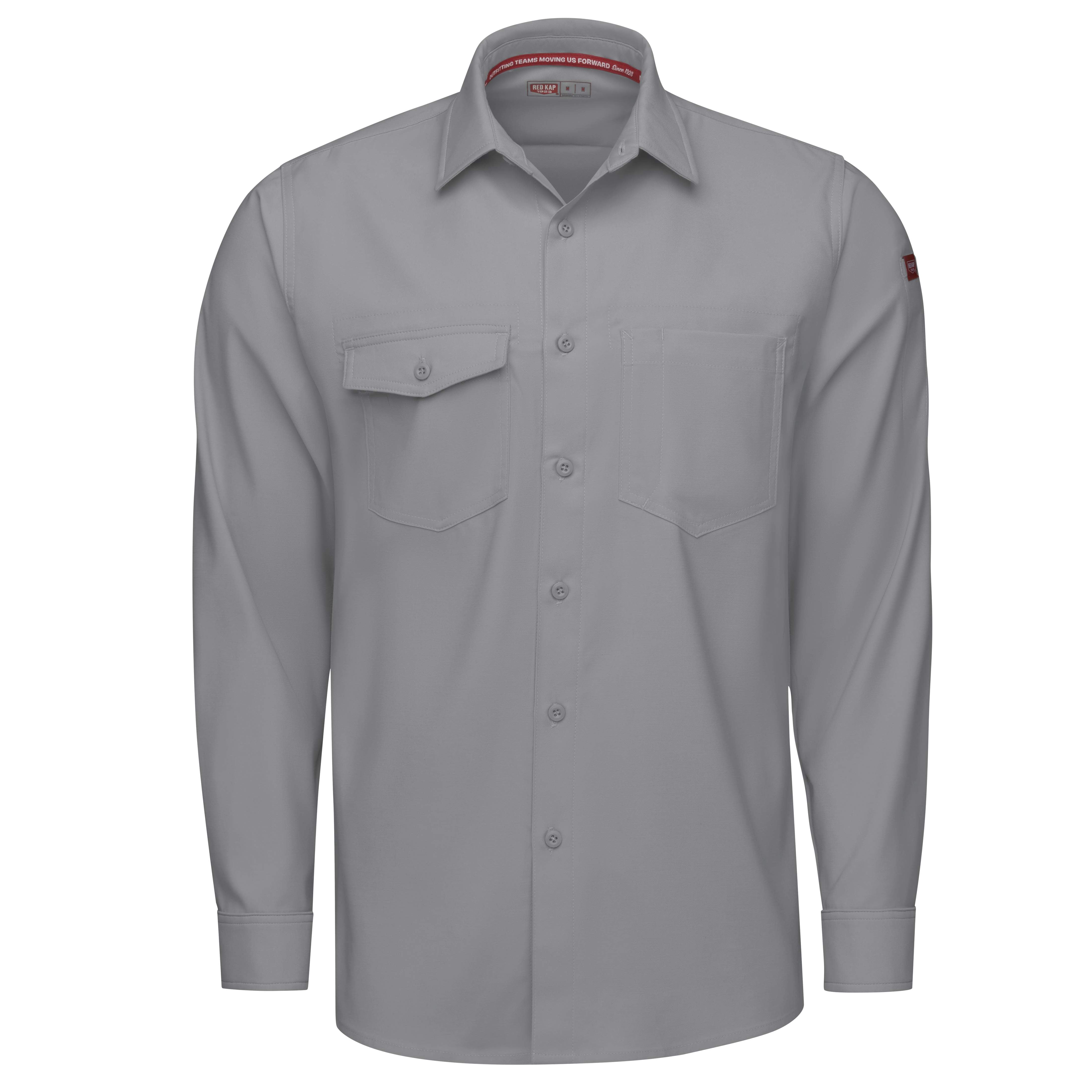 Red Kap® Men's Cooling Long Sleeve Work Shirt / TSM4GV