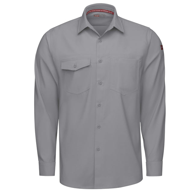 Red Kap® Men's Cooling Long Sleeve Work Shirt / TSM4GV