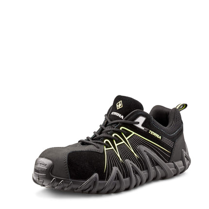Terra® Men's Terra Spider X Low Composite Toe Athletic Safety Work Shoe / 1088BG