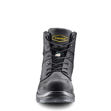 Terra® Men's Terra Byrne 6" Waterproof Composite Toe Safety Work Boot / 839BBK