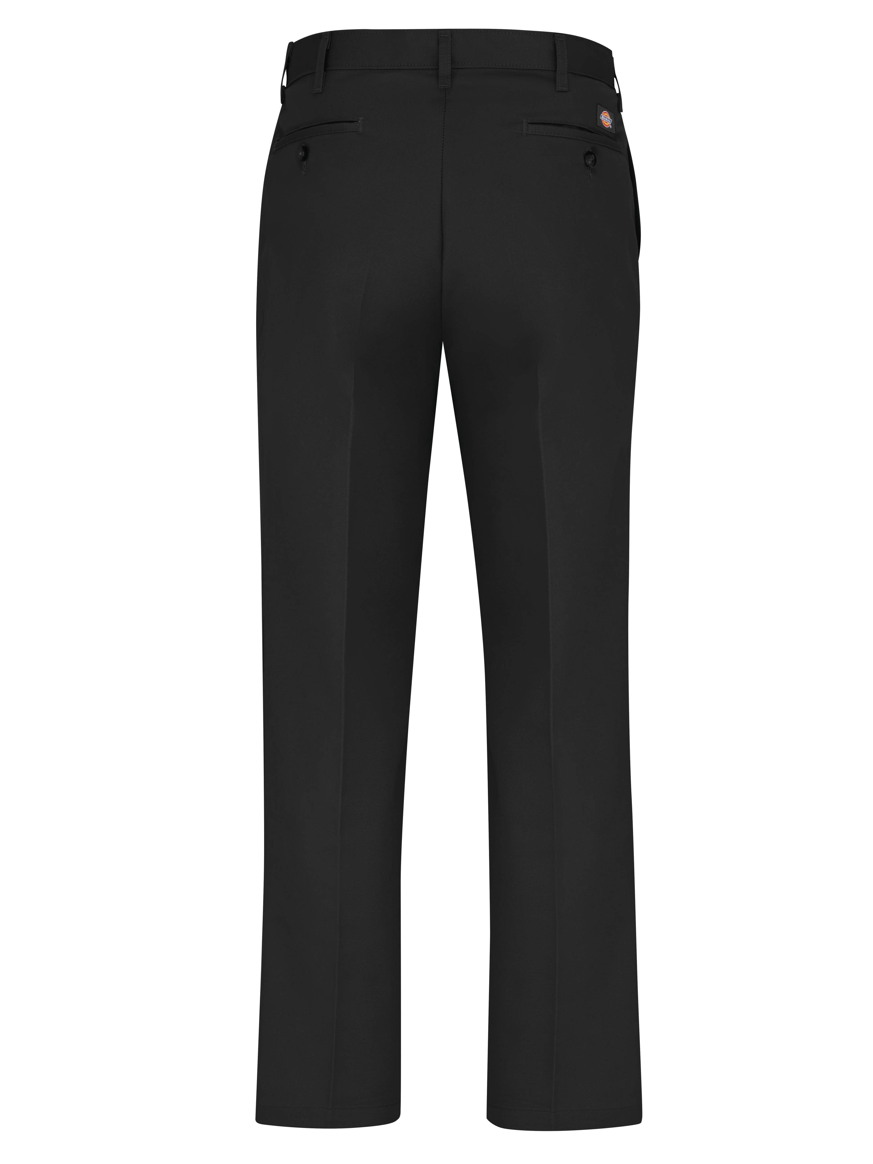 Dickies® Men's Cotton Flat Front Casual Pant / WP31BK