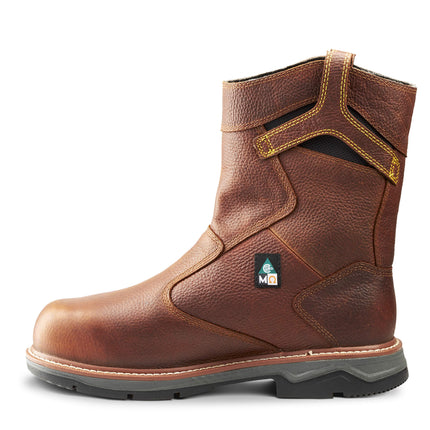 Terra® Men's Terra Patton Wellington Waterproof Aluminum Toe Pull-On Safety Work Boot with Internal Met Guard / 4TCCBN