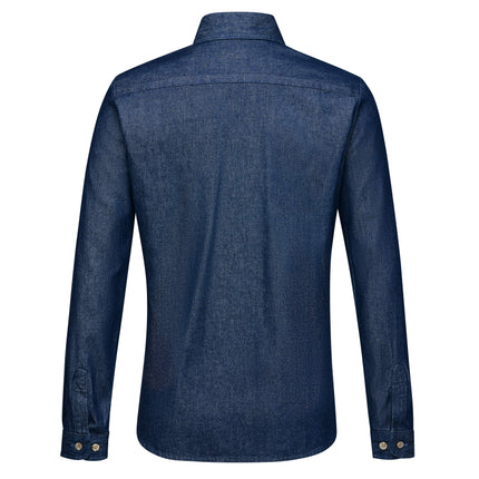 Dickies® Women's Denim Long Sleeve Work Shirt / FL30RB