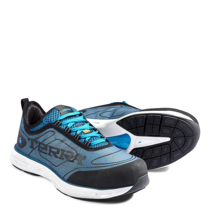 Terra® Men's Terra Lites Low Nano Composite Toe Athletic Safety Work Shoe / 4NS2BB