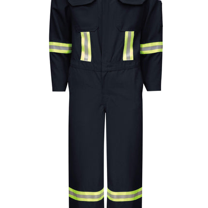 Bulwark® Men's Midweight Nomex FR Premium Coverall with Reflective Trim / CNBTNV