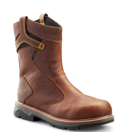 Terra® Men's Terra Patton Wellington Waterproof Aluminum Toe Pull-On Safety Work Boot / 4TCBBN