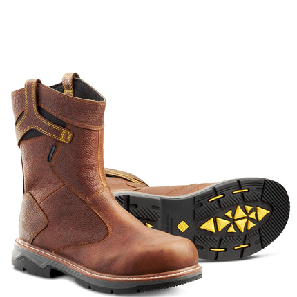 Terra® Men's Terra Patton Wellington Waterproof Aluminum Toe Pull-On Safety Work Boot / 4TCBBN