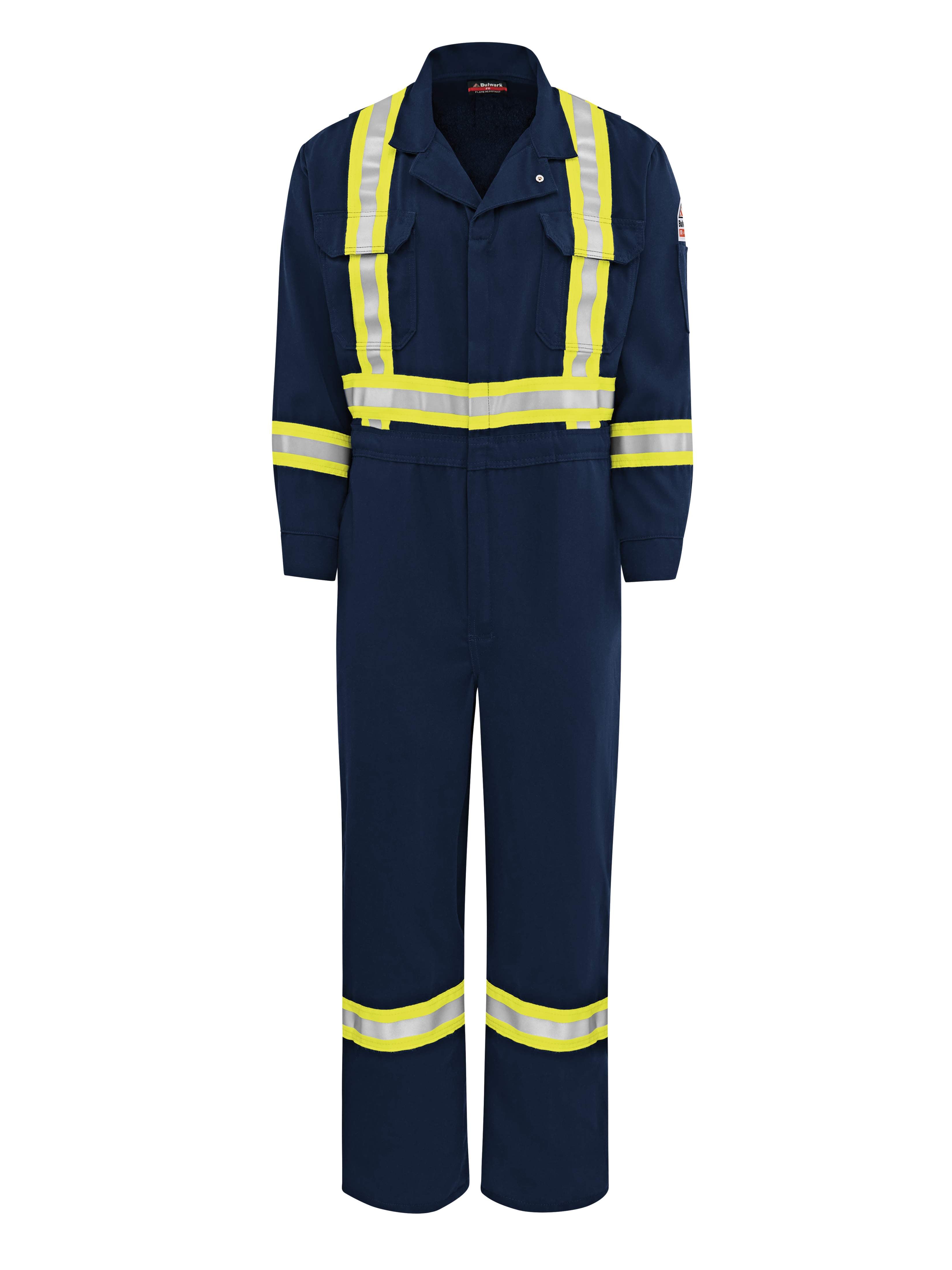 Bulwark® Cool Touch 2 Deluxe Coverall with Striping / CMP6NV