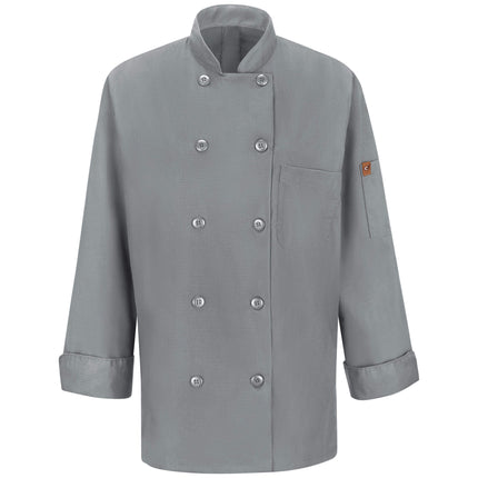 Red Kap® Women's Chef Coat with OilBlok + MIMIX® / 041XGY