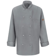 Red Kap® Women's Chef Coat with OilBlok + MIMIX® / 041XGY