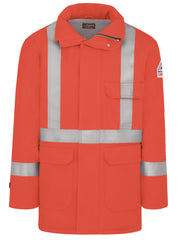 Bulwark® Men's Heavyweight FR Insulated Deluxe Parka with CSA Compliant Reflective Trim / JLPSOR