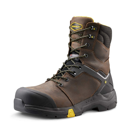 Terra® Men's Terra Carbine 8" Waterproof Composite Toe Safety Work Boot / 4TCRBN