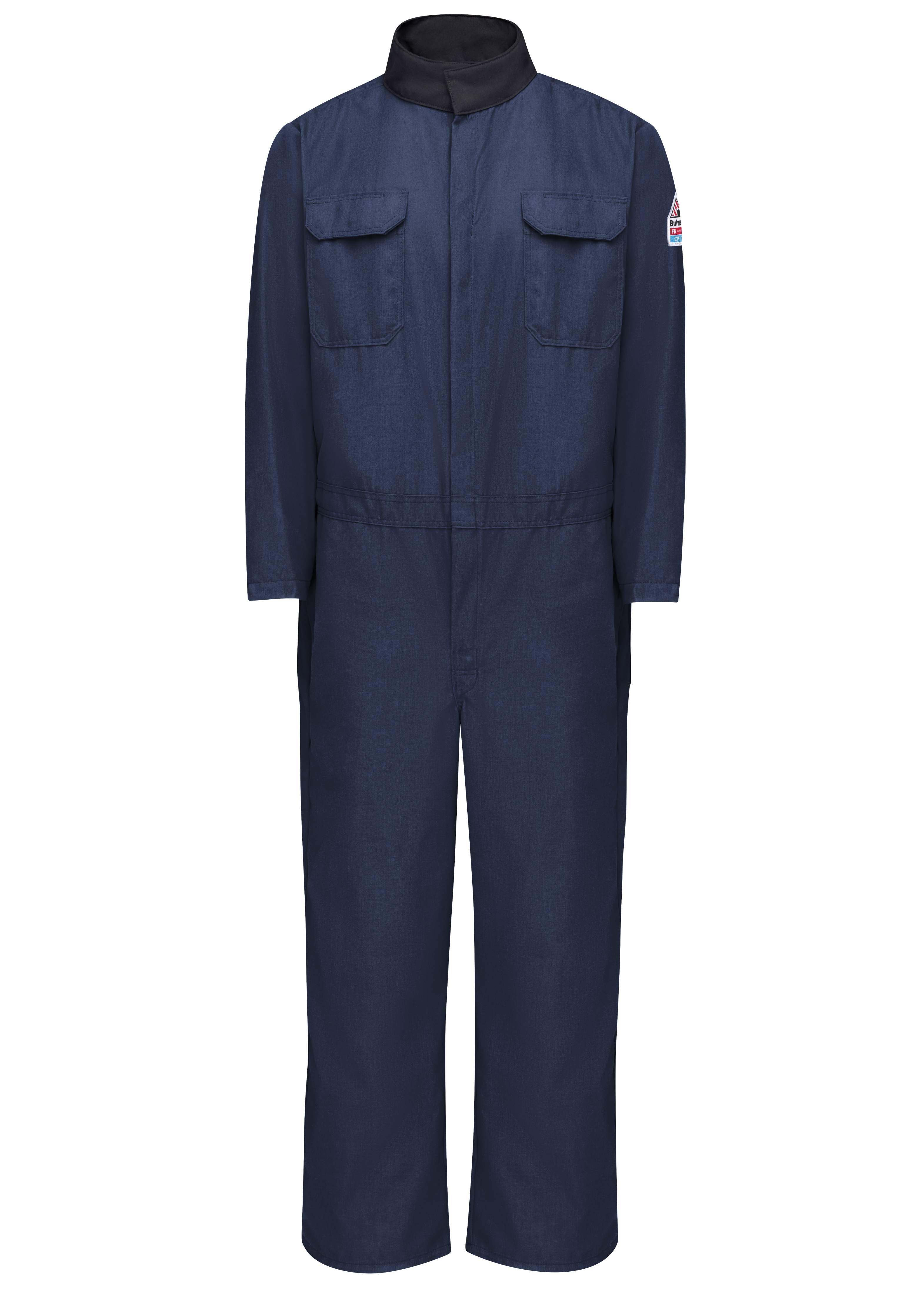 Bulwark® Men's Flame-Resistant / Chemical Splash Protection Coverall / CNR6NV