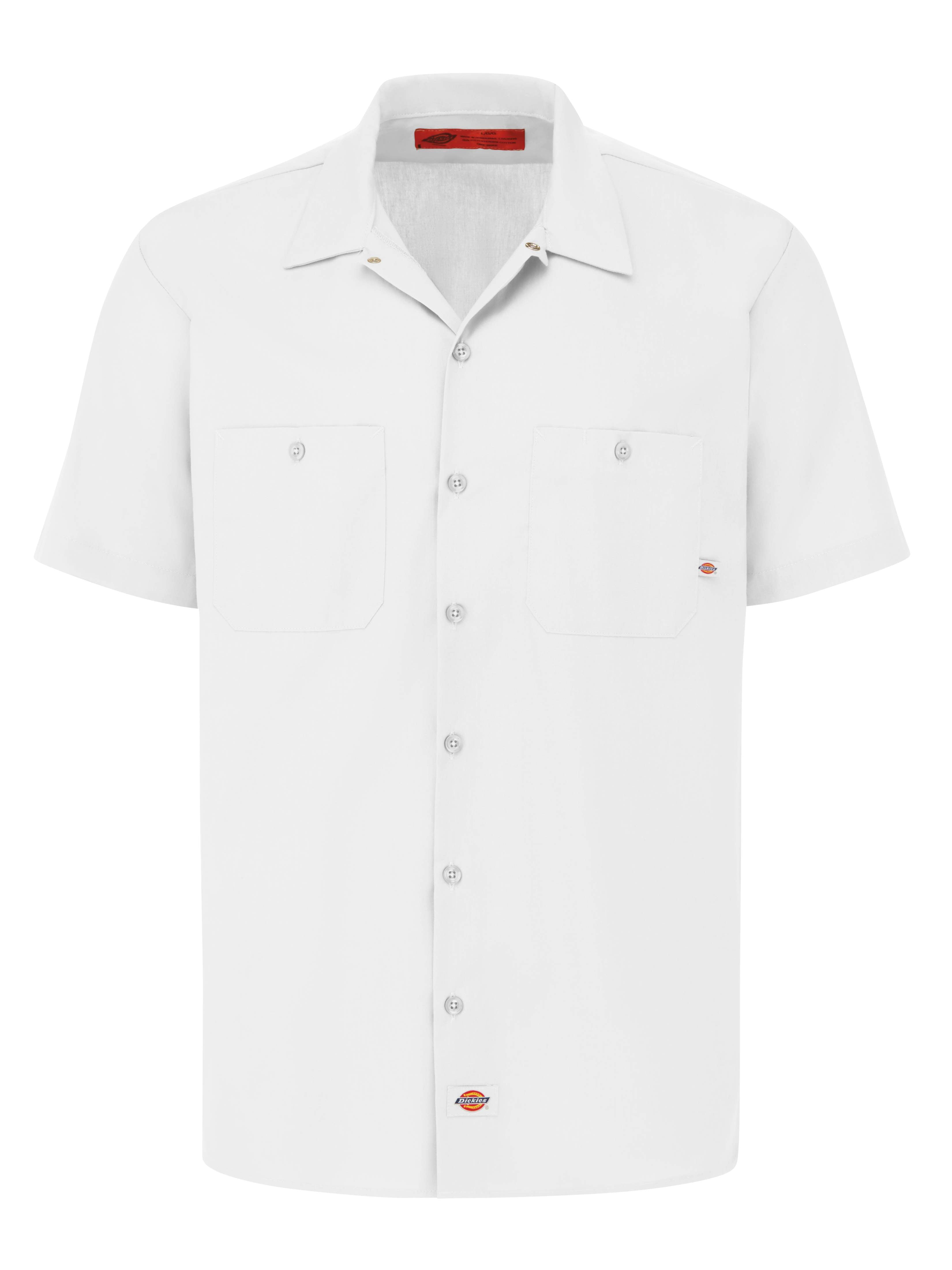 Dickies® Men's Industrial Short-Sleeve Work Shirt / S535WH