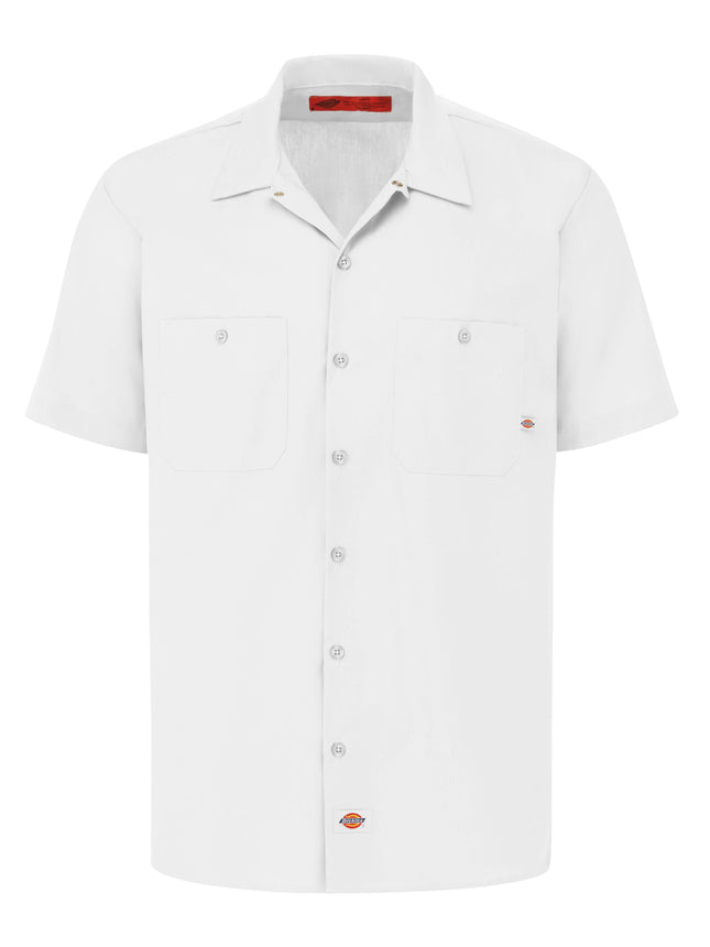 Dickies® Men's Industrial Short-Sleeve Work Shirt / S535WH